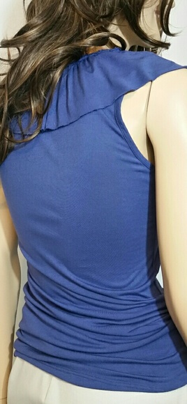 Purple Top with Ruffles - Picture 3 of 4